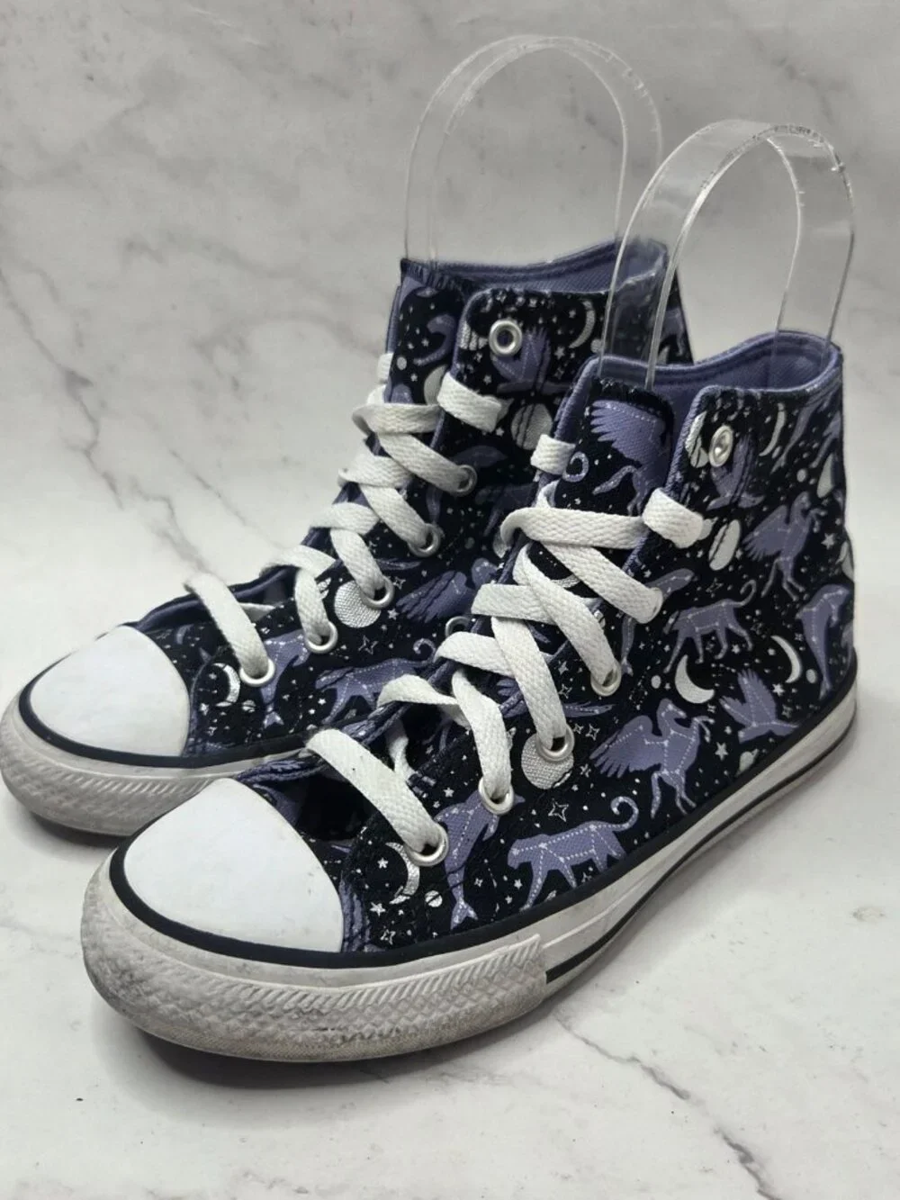 Converse Chuck Taylor All Star Constellation Star Print High Top Sneakers 2